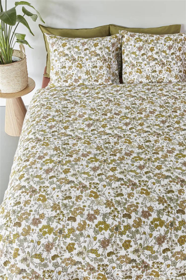 Beddinghouse Tess Ochre – Παπλωματοθήκη 200×220 cm + 2 Μαξιλαροθήκες