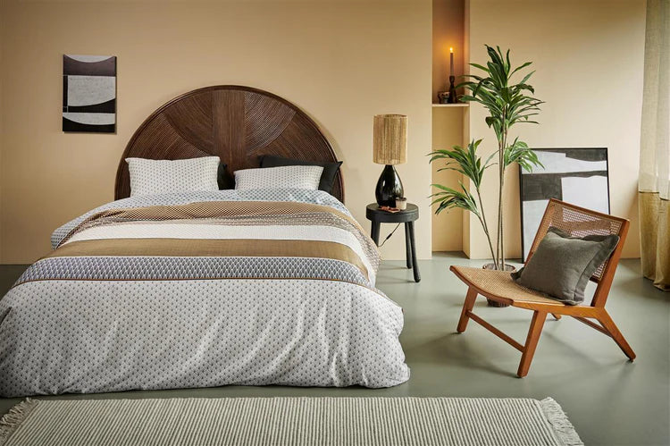 Beddinghouse Aster Naturel – Παπλωματοθήκη 220×240 cm + 2 Μαξιλαροθήκες