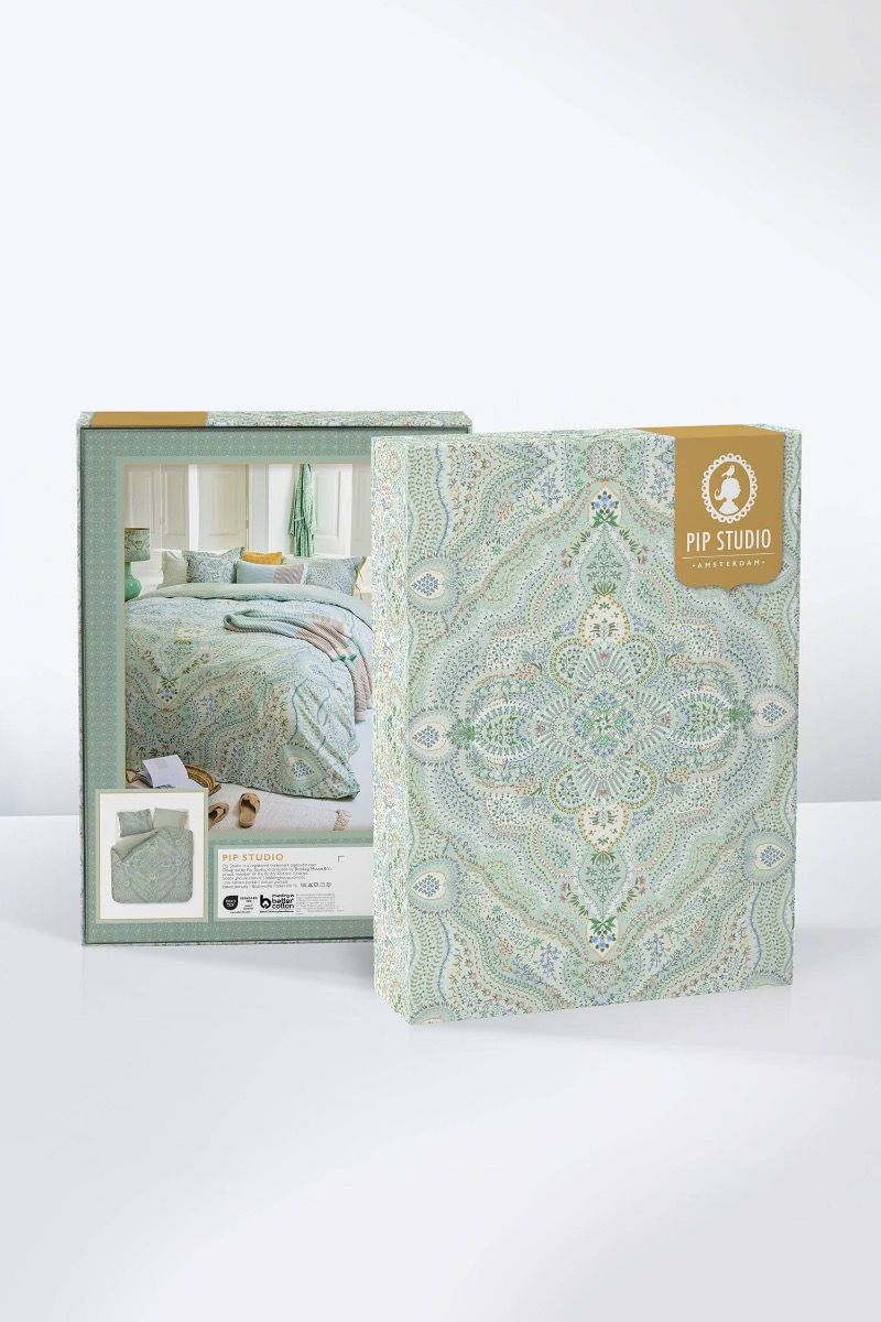 Pip Studio Alfombra Light Blue – Παπλωματοθήκη 220×260 cm + 2 Μαξιλαροθήκες