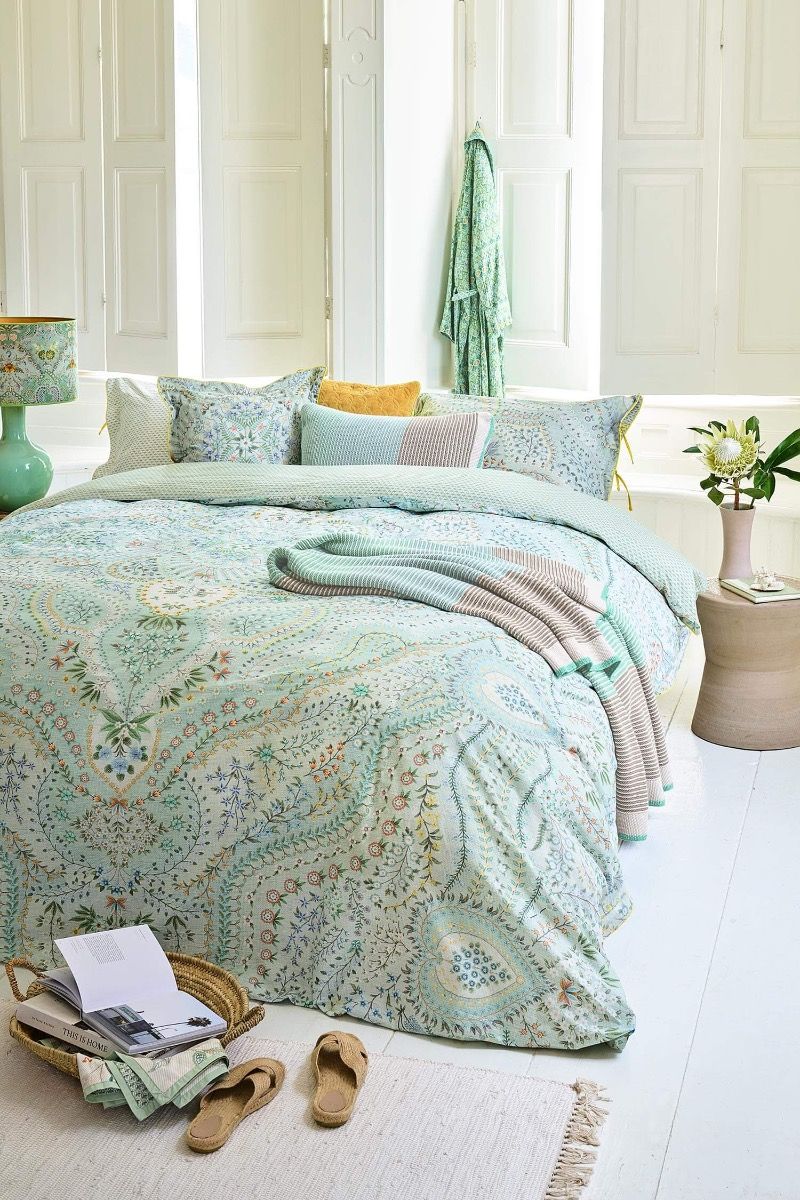 Pip Studio Alfombra Light Blue – Παπλωματοθήκη 220×260 cm + 2 Μαξιλαροθήκες