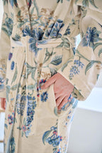 Pip Studio Secret Garden White/Blue – Σετ Μπουρνούζι & Πετσέτες (4 τεμαχίων)