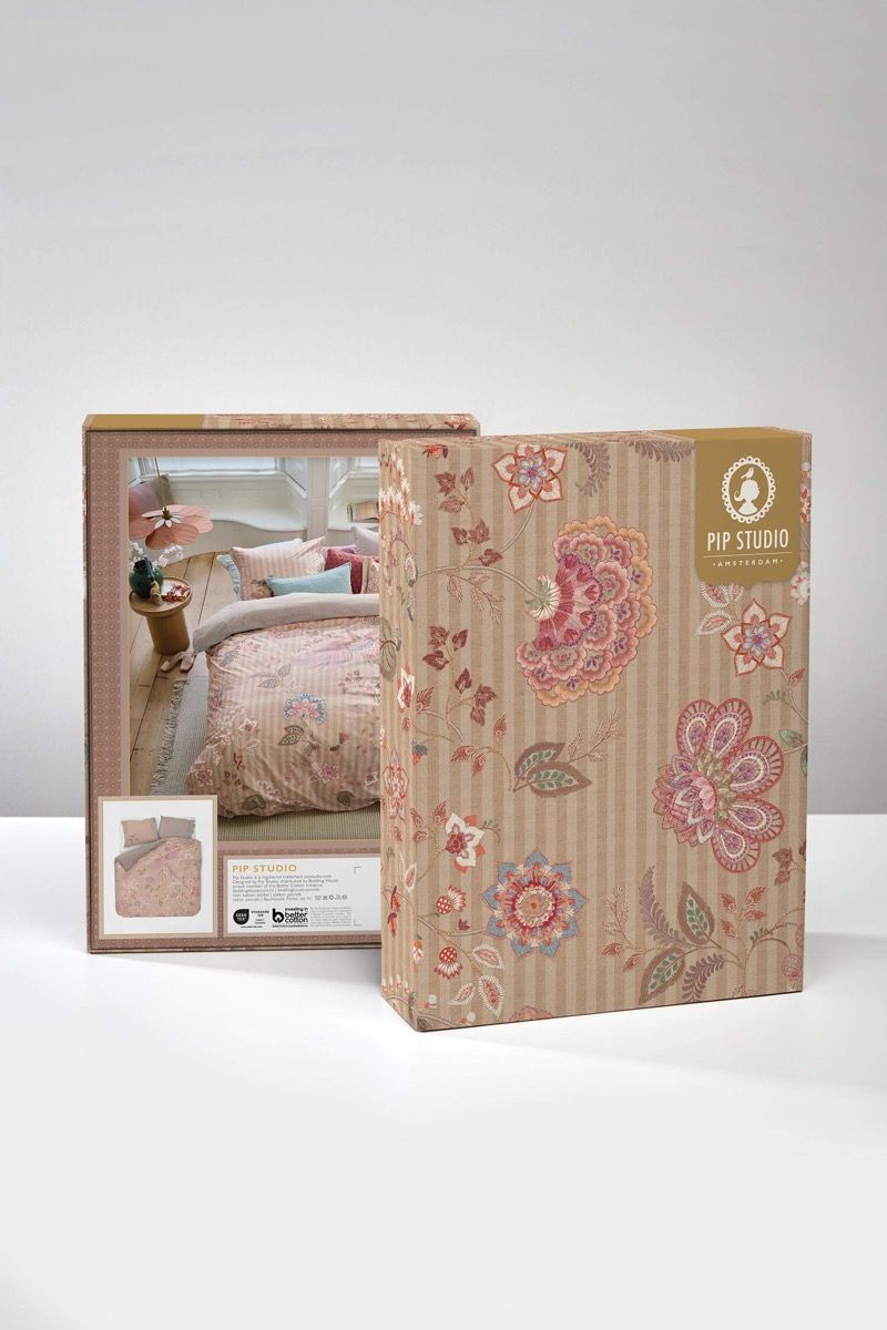 Pip Studio Buenas Noches Sand – Παπλωματοθήκη 220×260 cm + 2 Μαξιλαροθήκες