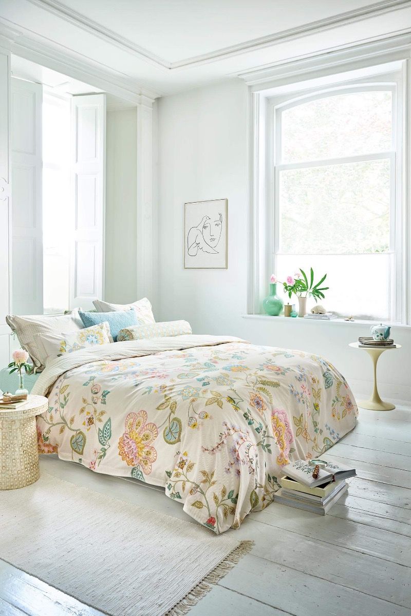 Pip Studio Buenas Tardes Off-White – Παπλωματοθήκη 220×260 cm + 2 Μαξιλαροθήκες