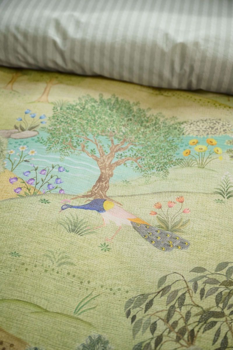 Pip Studio Cabrera Green – Παπλωματοθήκη 220×260 cm + 2 Μαξιλαροθήκες