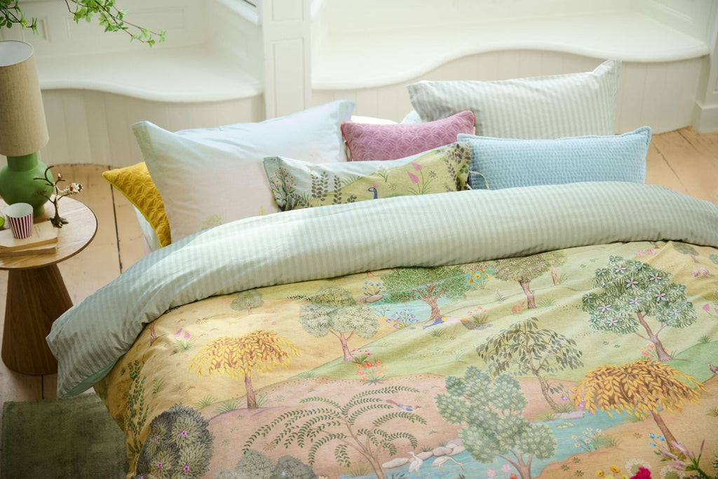 Pip Studio Cabrera Green – Παπλωματοθήκη 220×260 cm + 2 Μαξιλαροθήκες