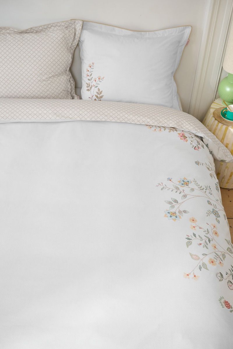 Pip Studio Campo de Flores Off-White – Παπλωματοθήκη 220×260 cm + 2 Μαξιλαροθήκες