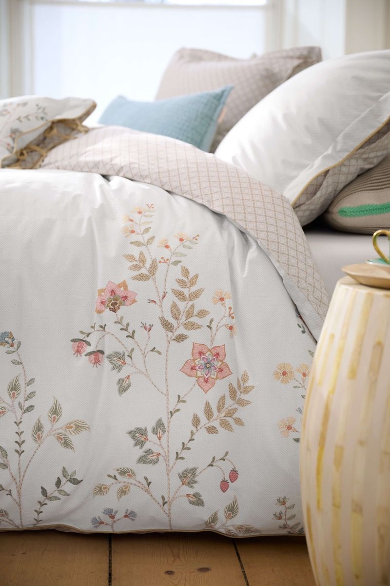 Pip Studio Campo de Flores Off-White – Παπλωματοθήκη 220×260 cm + 2 Μαξιλαροθήκες