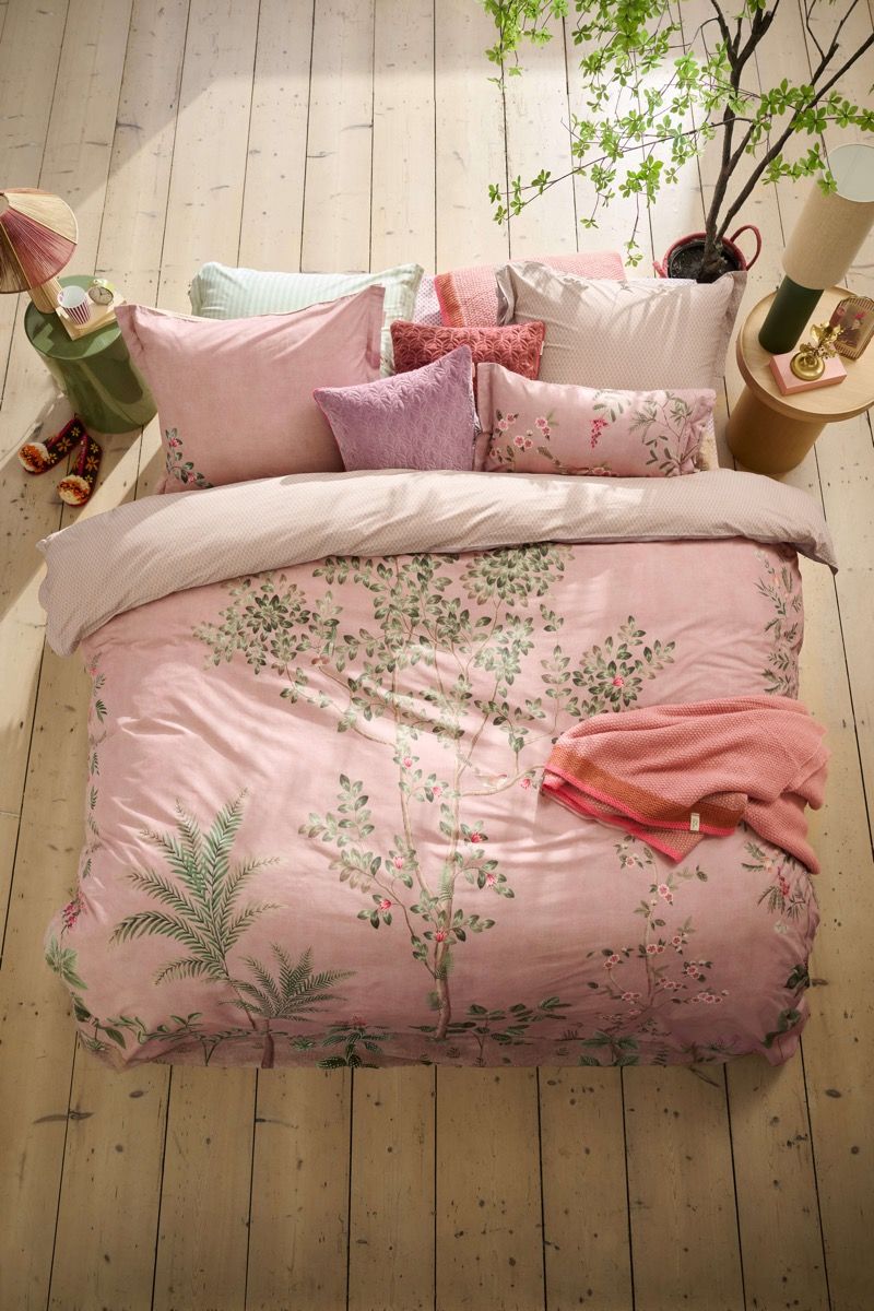 Pip Studio Fata Morgana Pink – Παπλωματοθήκη 220×260 cm + 2 Μαξιλαροθήκες