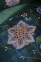 Pip Studio Flores Felices Dark Blue – Παπλωματοθήκη 220×260 cm + 2 Μαξιλαροθήκες