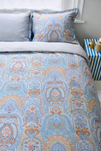 Pip Studio Jabali Flower Blue – Παπλωματοθήκη 220×260 cm + 2 Μαξιλαροθήκες