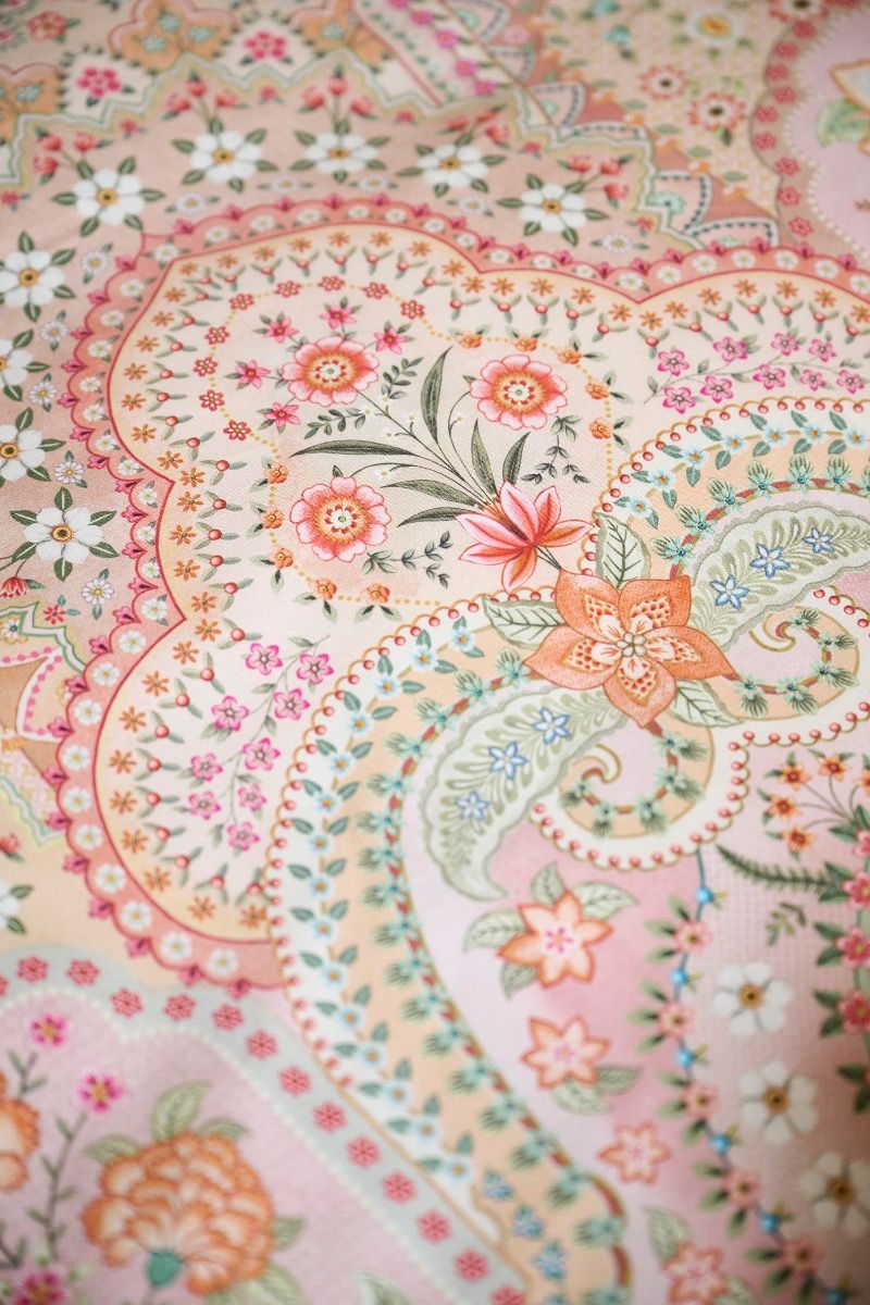 Pip Studio Jabali Flower Coral – Παπλωματοθήκη 220×260 cm + 2 Μαξιλαροθήκες