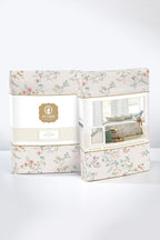 Pip Studio Kili Flower White – Παπλωματοθήκη 220×260 cm + 2 Μαξιλαροθήκες