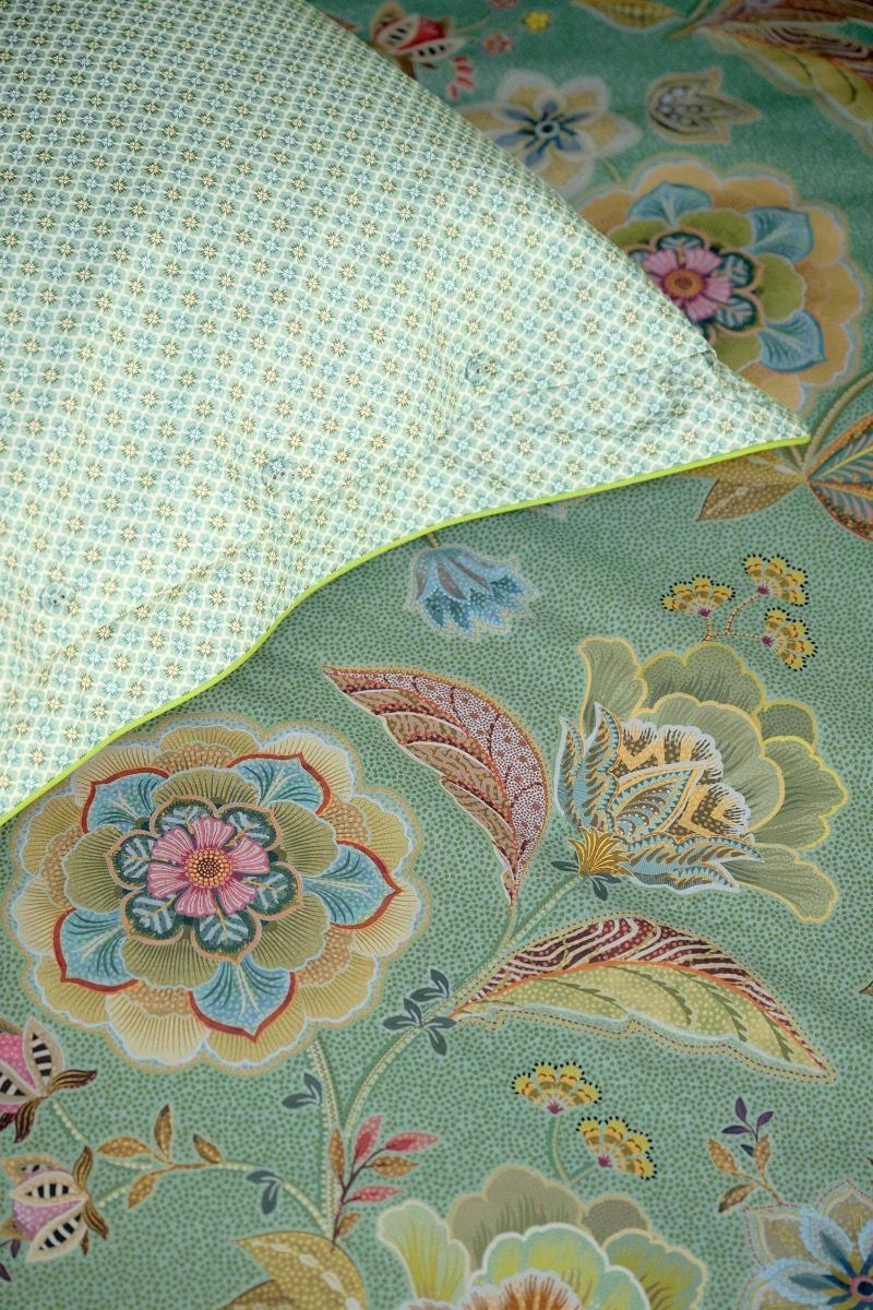 Pip Studio Matata Green – Παπλωματοθήκη 220×260 cm + 2 Μαξιλαροθήκες