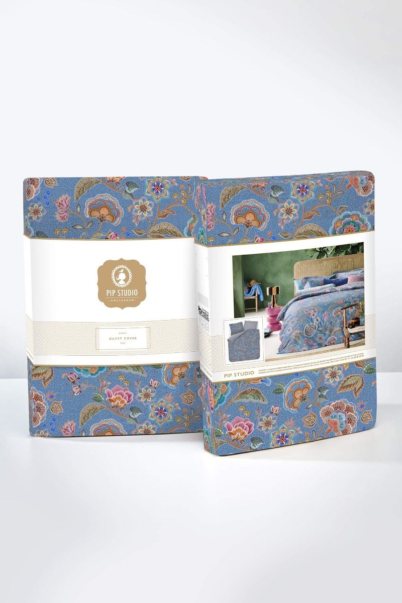 Pip Studio Matata Blue – Παπλωματοθήκη 220×260 cm + 2 Μαξιλαροθήκες