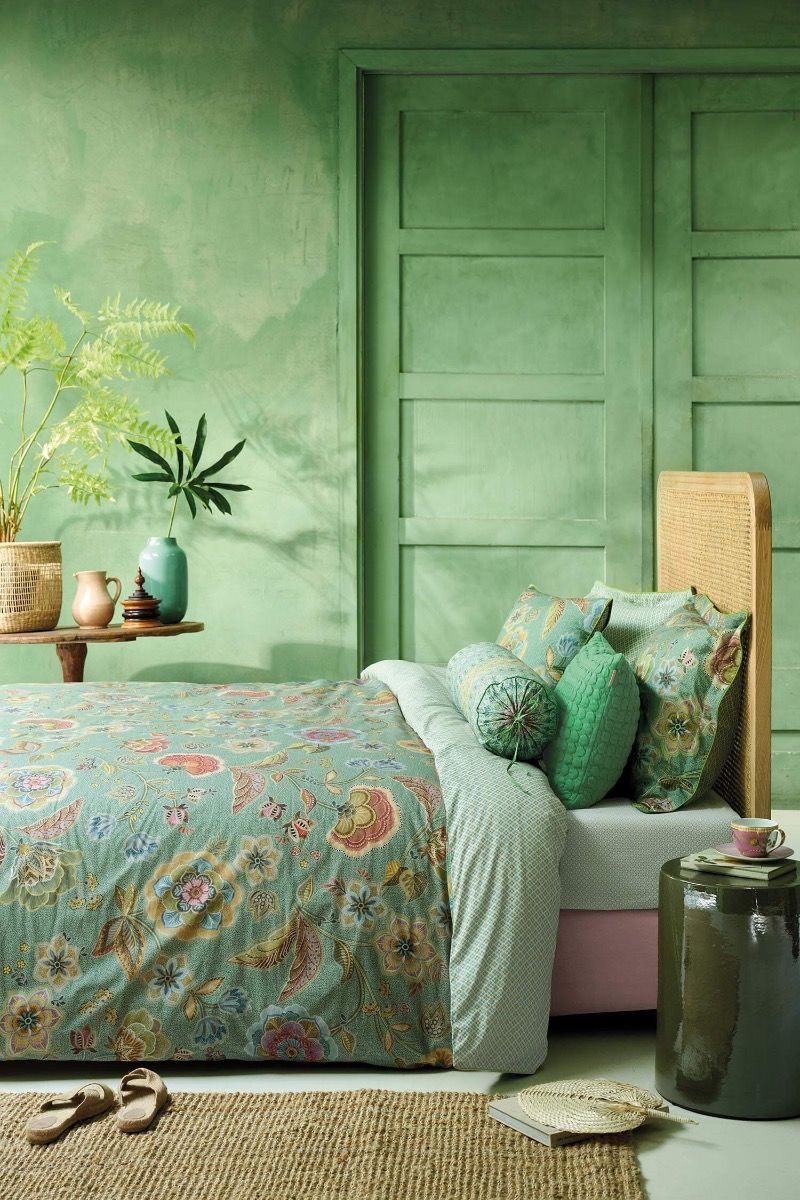 Pip Studio Matata Green – Παπλωματοθήκη 220×260 cm + 2 Μαξιλαροθήκες