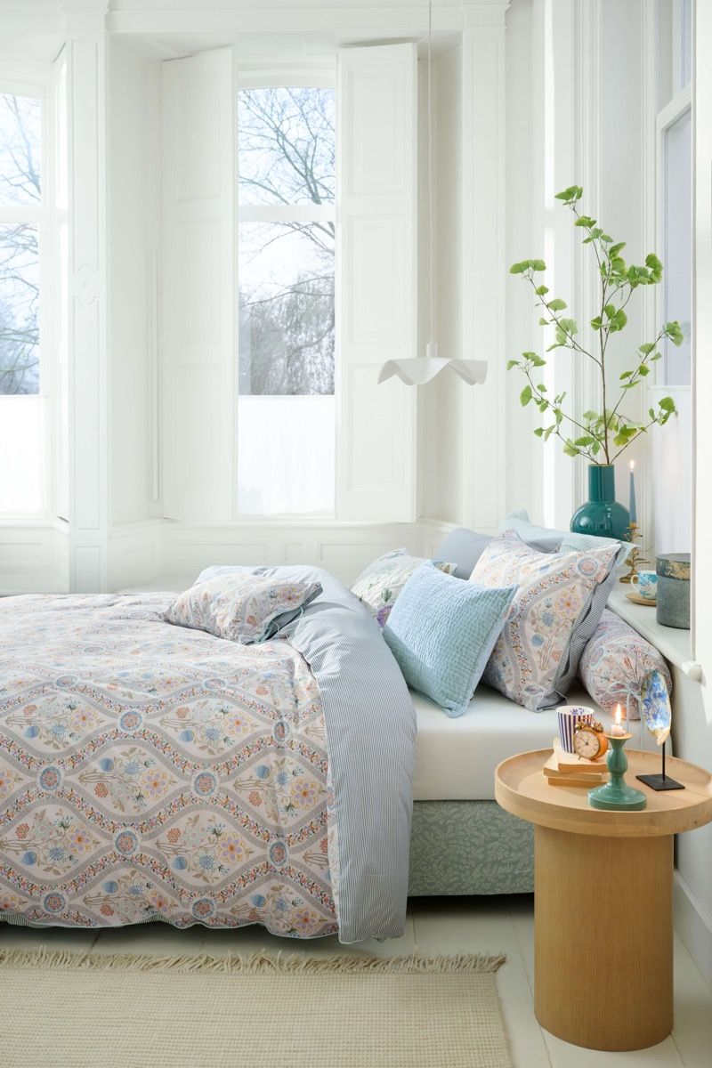 Pip Studio Ornemento Ramo White – Παπλωματοθήκη 220×260 cm + 2 Μαξιλαροθήκες