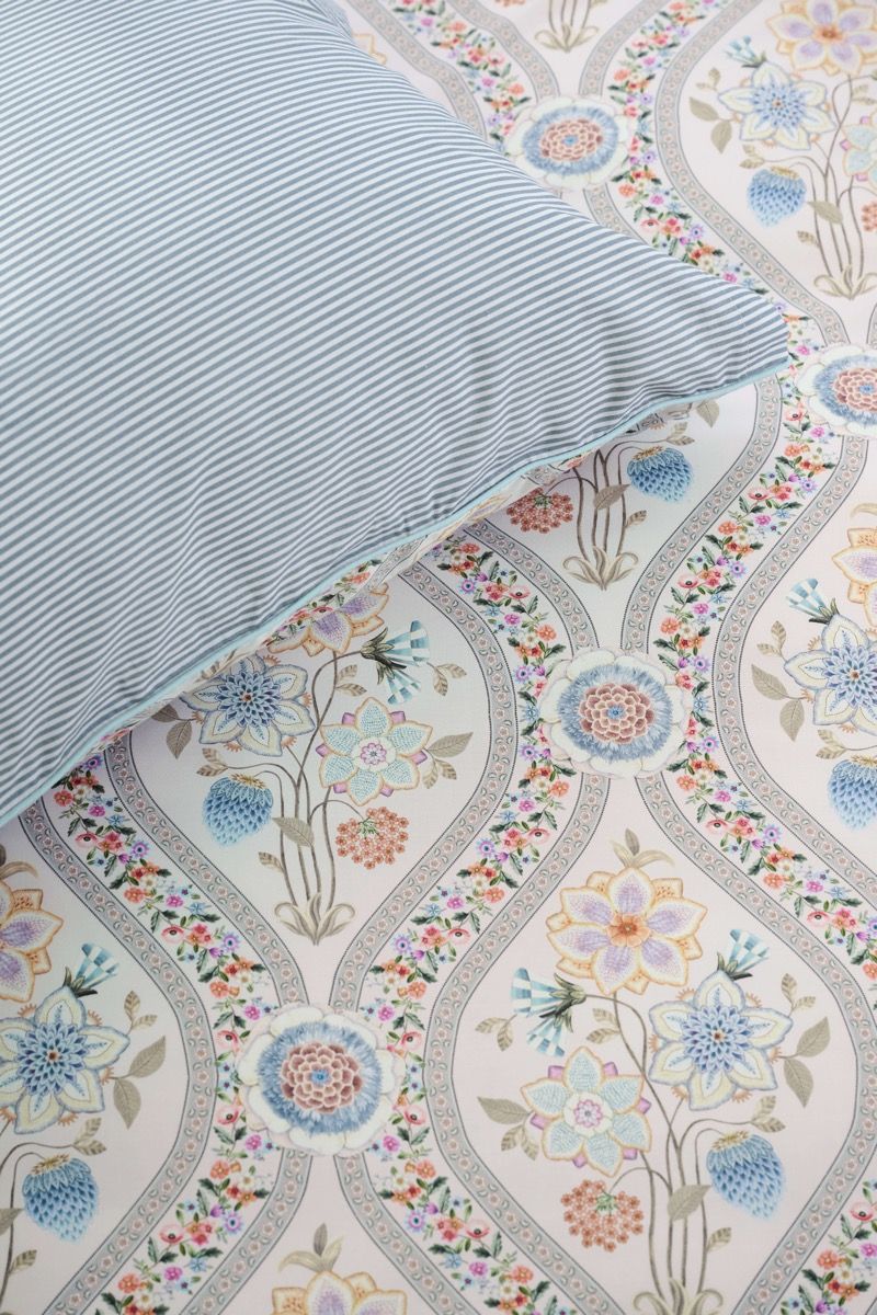 Pip Studio Ornemento Ramo White – Παπλωματοθήκη 220×260 cm + 2 Μαξιλαροθήκες