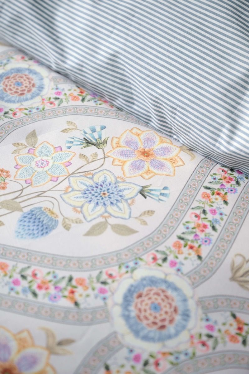 Pip Studio Ornemento Ramo White – Παπλωματοθήκη 220×260 cm + 2 Μαξιλαροθήκες