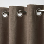 Κουρτίνα Blackout Chenille Pahea Καφέ – Πολλαπλές Διαστάσεις (Μονό Φύλλο)