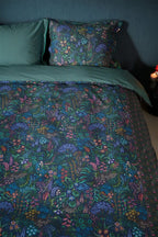 Pip Studio Querida Dark Blue – Παπλωματοθήκη 220×260 cm + 2 Μαξιλαροθήκες