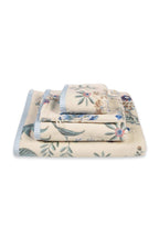 Pip Studio Secret Garden White/Blue – Σετ Μπουρνούζι & Πετσέτες (4 τεμαχίων)