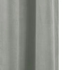 Valgreta Light Grey Velvet Lined Eyelet Curtains – Ζεύγος